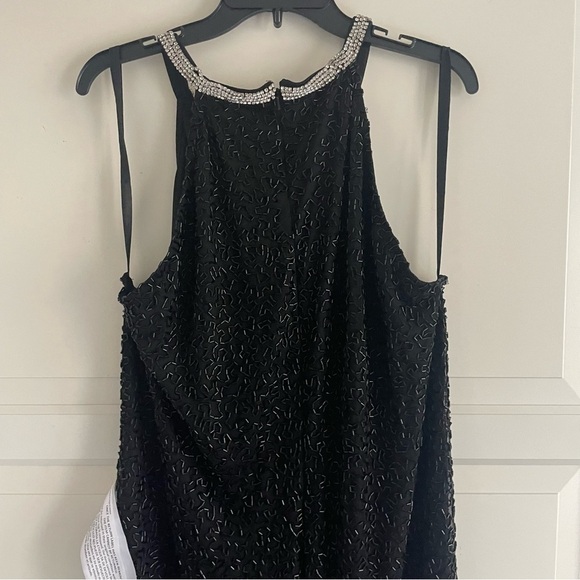 New! Mac Duggal 93742 Jewel Ornate Halter Gown NWT 30686 - Picture 5 of 10